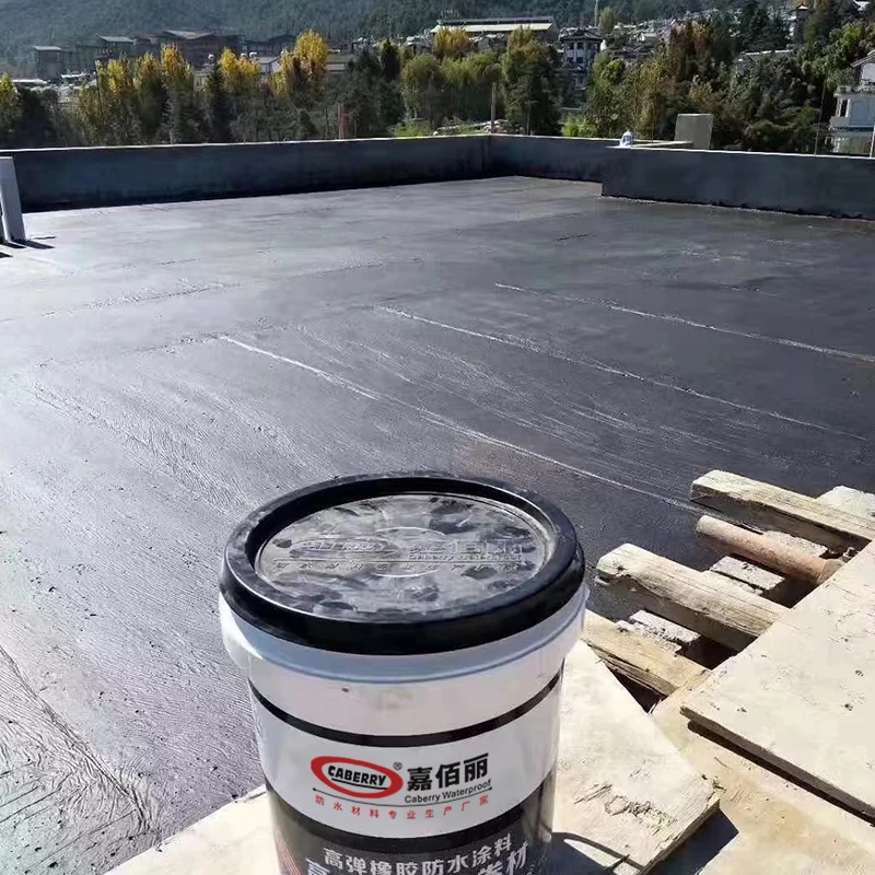 Concrete Building Decoration Engineering Black SBS Polymer Modified Asphalt Waterproof Coating