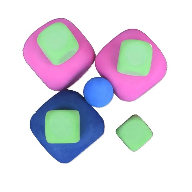 Custom high quality giant eva foam dice toys soft play foam dice with logo