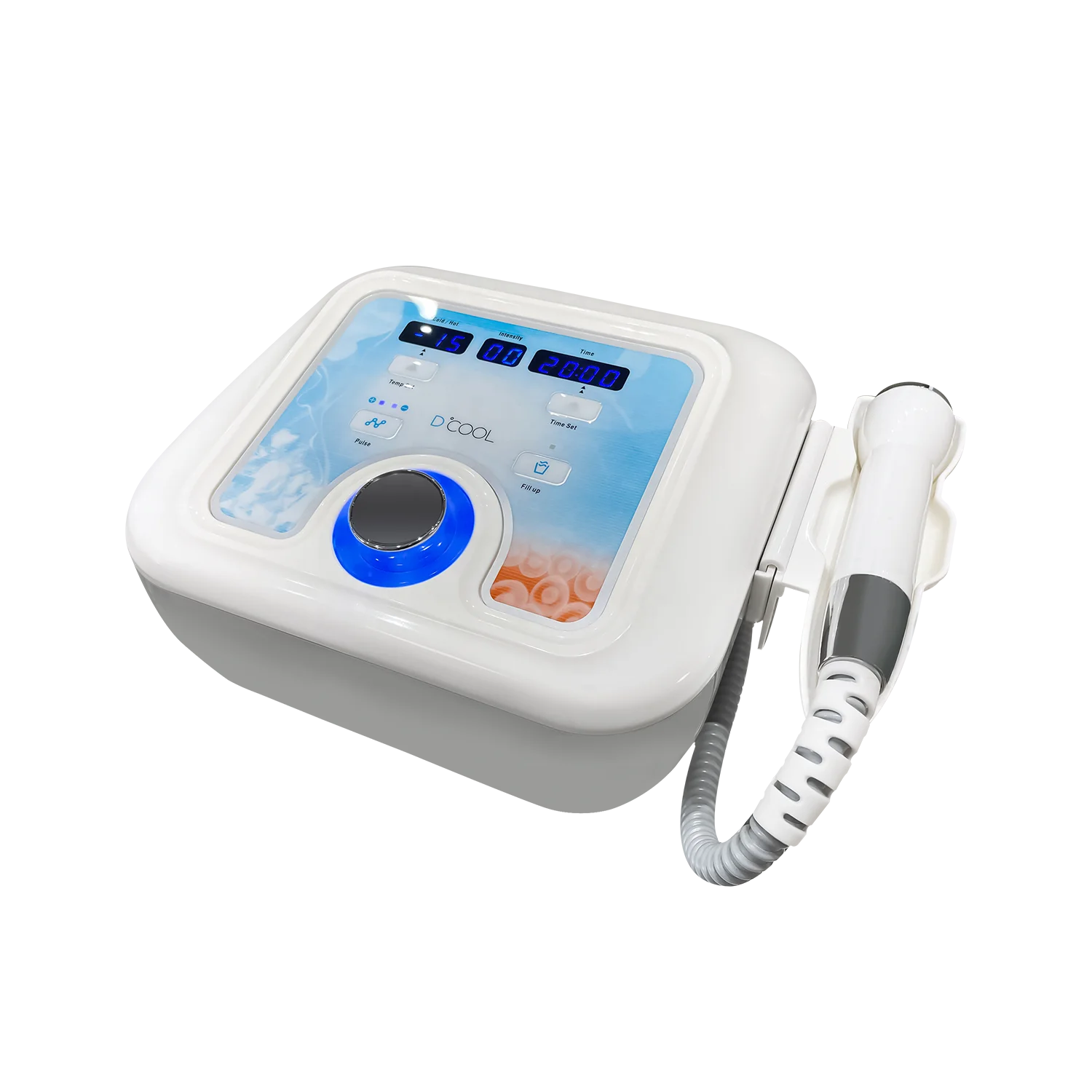 D101A fast shipping cryo skin cooling system hot and cold home facial device electrotherapy equipment