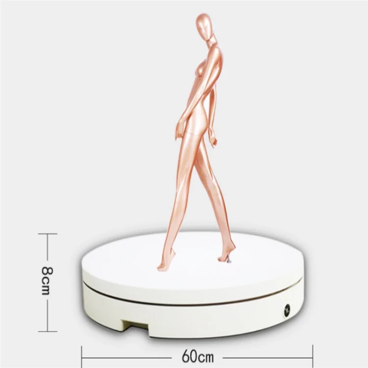100KG heavy duty Mannequin display model 360 electric turntable 110V-240V