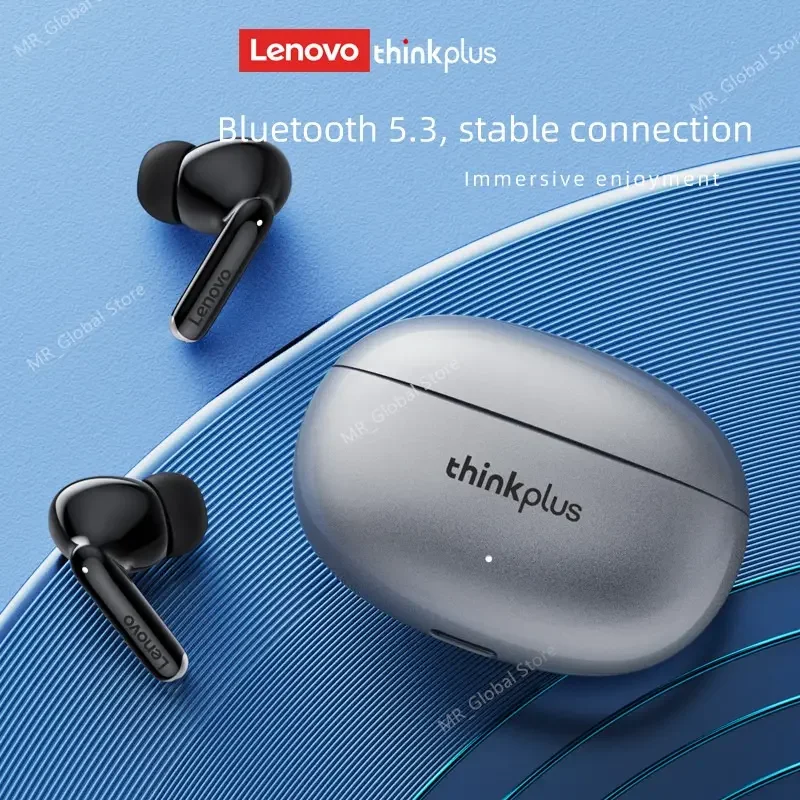 Lenovo Thinkplus LivePods XT88 gaming Noise Cancelling BT 5.2 Bass HIFI HD Sound TWS Wireless Earbuds Earphone XT88 Wholesale