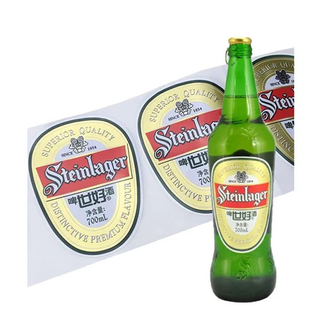 Labels custom stickers printing whisky bottle label sticker