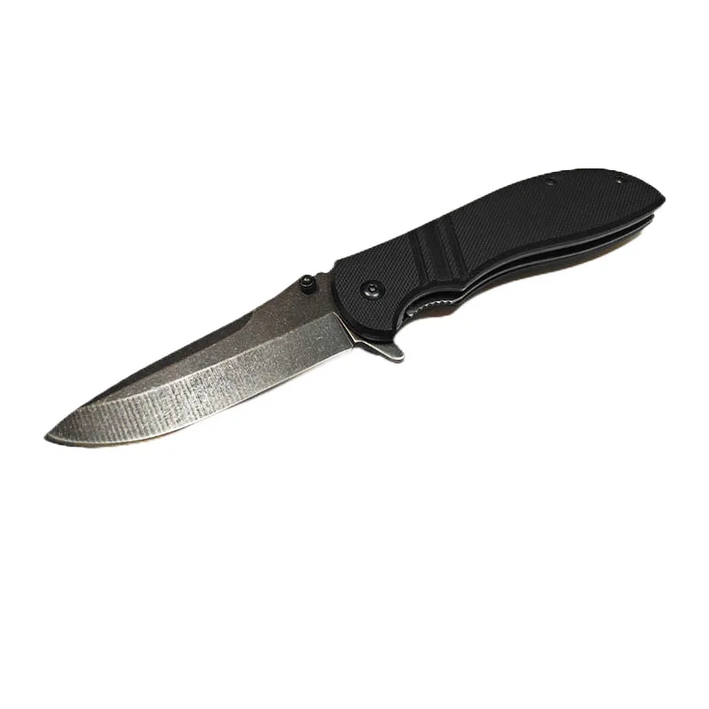 Hot Selling 3cr13 Stainless Steel Blade Outdoor Tactical Rescue Pocket Knife for Camping Customizable OEM Available