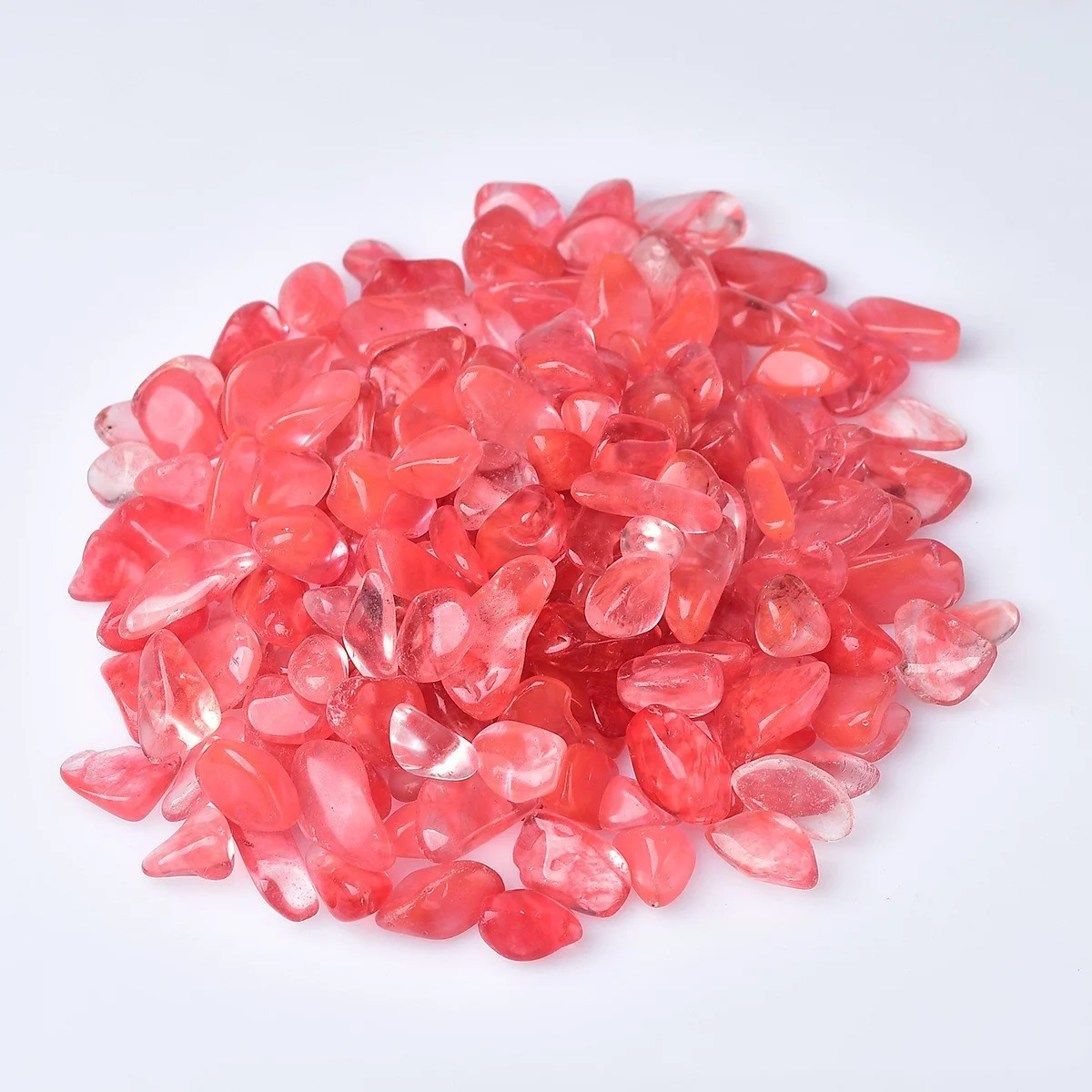 Factory Direct One Kilogram Red Meltstone Smelting Crystal for Decorations Natural Tektite Gemstones Wholesale