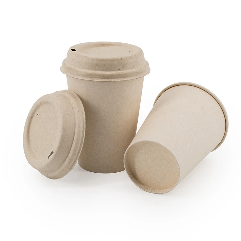 100% Compostable Пользовательский логотип напечатанный одноразовый PLA покрытие бумажный