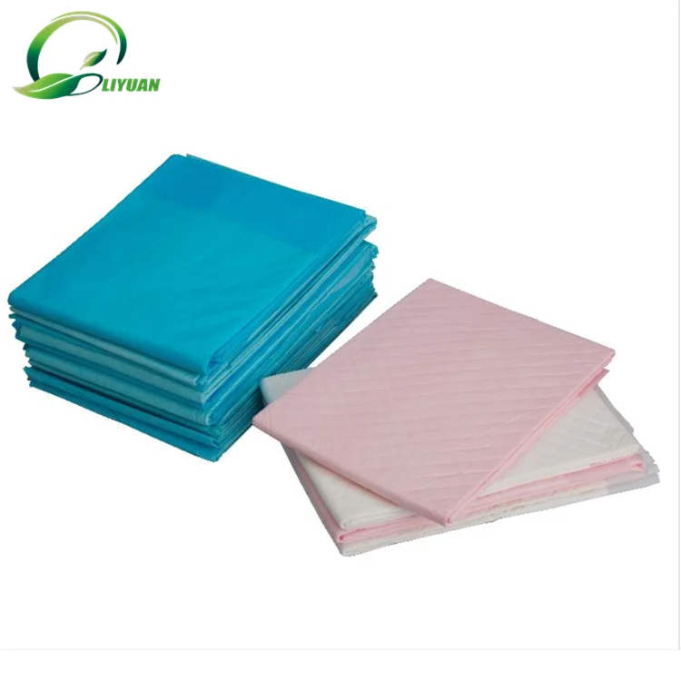 
Wholesalers Disposable Good Quality Dog Pad Absorbent Blue Puppy Pee Pad with strong absorption 