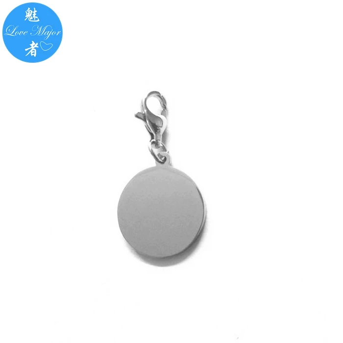 304 Stainless Steel Stamping Charms for Bracelet Necklace Jewelry DIY Craft Making17*17*1.5mm