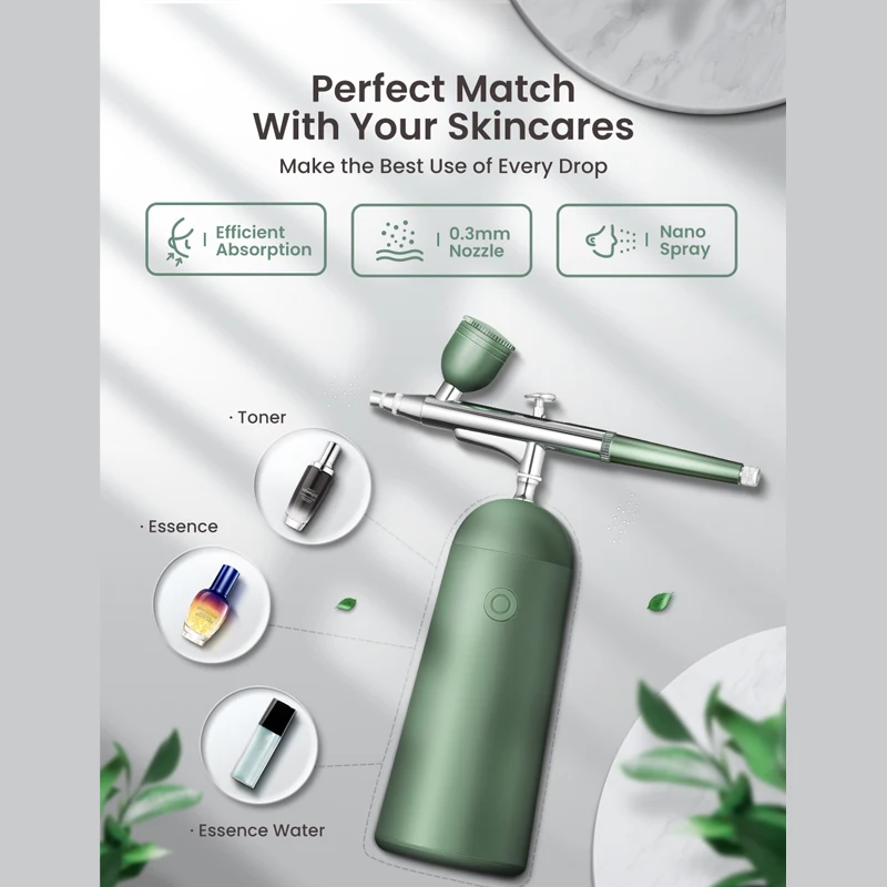 Kit  Machine Compressor Airbrush Makeup