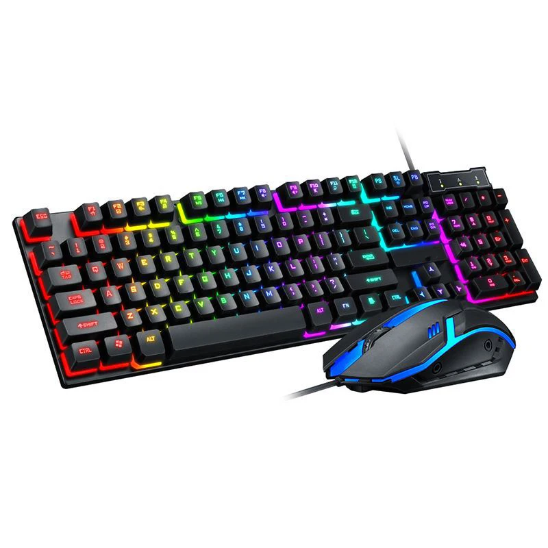  OEM /ODM ПК Проводная RGB подсветка клавиатуры Заводская игровая мышь