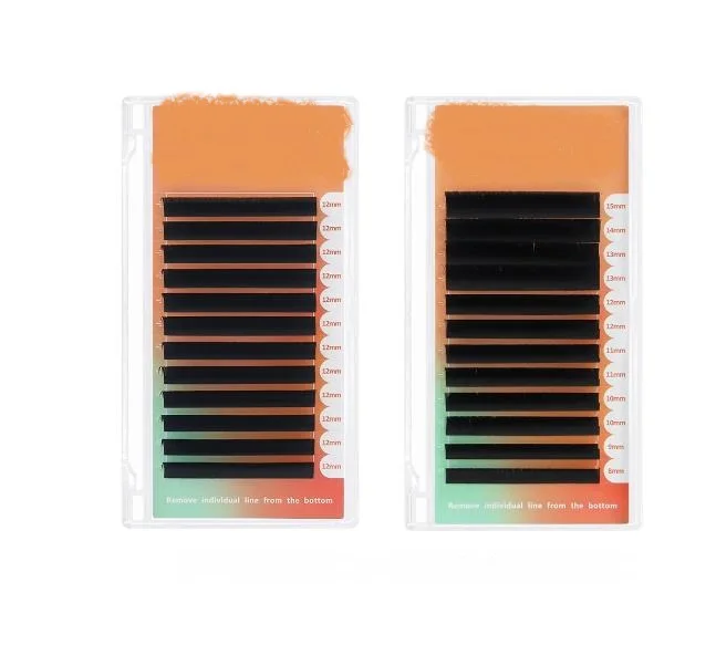 8-15mm Easy Fanning Eyelash Extensions Fast Bloom Russian Volume Auto Fan Eyelashes
