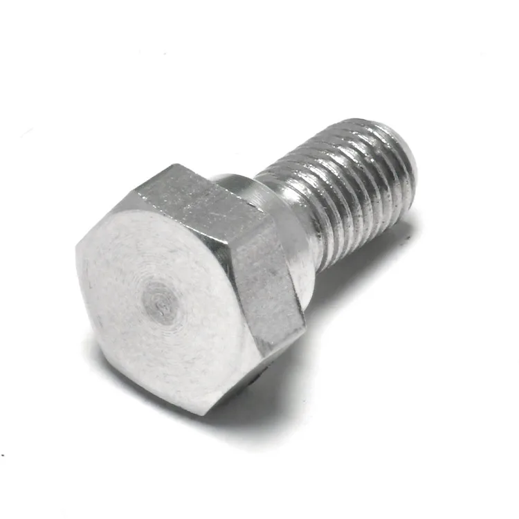 18-8 Stainless Steel M6 M8 M10 Good Quality Custom Hexagon Head Bolt With Collar