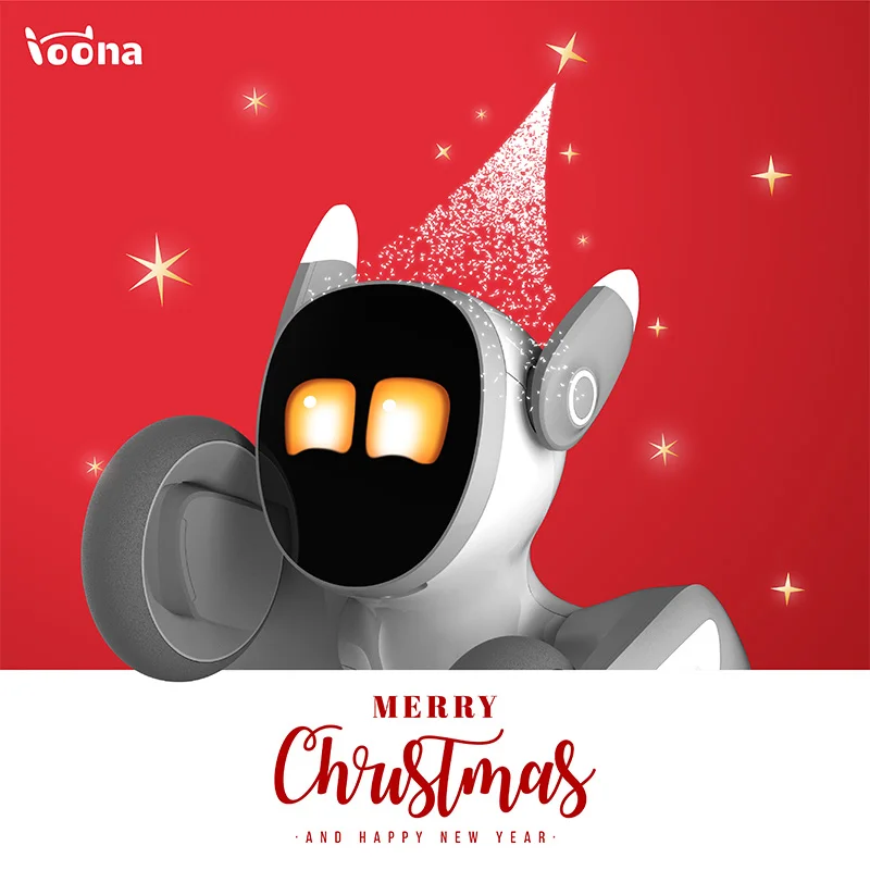 Christmas gifts Loona Ai Intelligence Robot Dog toy Interactive voice People Electronic Pet Dog for kids