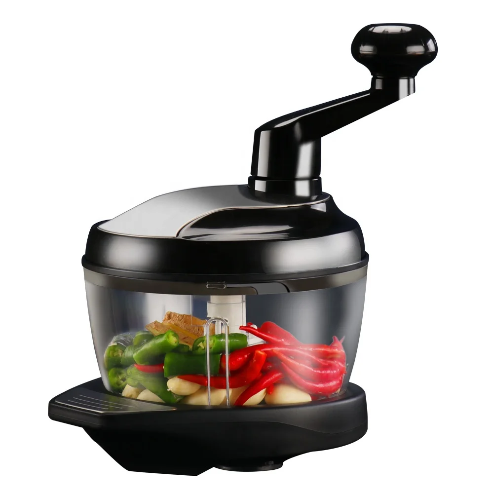 1600ML heavy duty hand crank meat chopper and blender with egg white separator