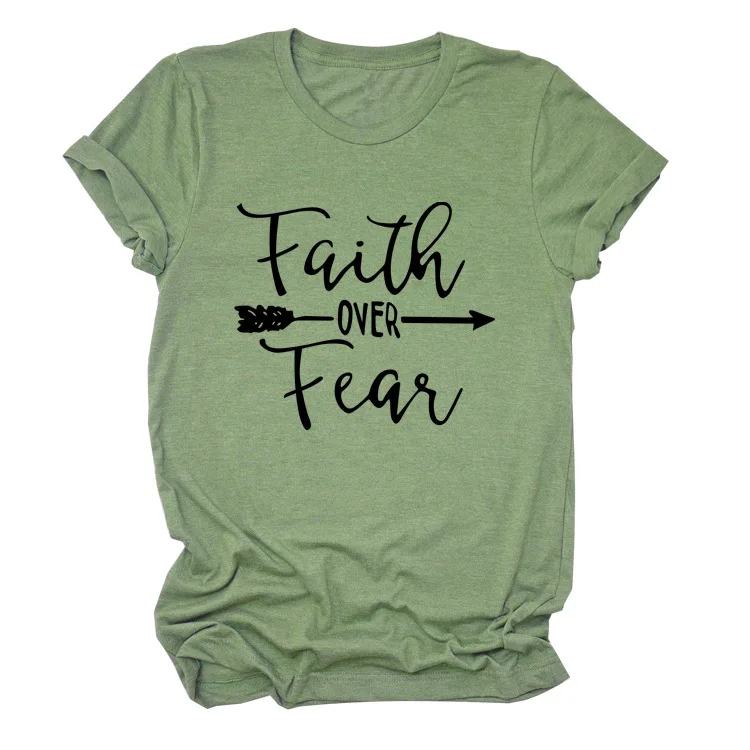 Faith Over Fear Arrow T-Shirt