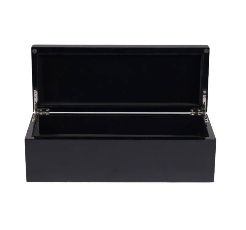 Custom Wooden Gift Box Solid Beech Matte Lacquer Wood Wine Box