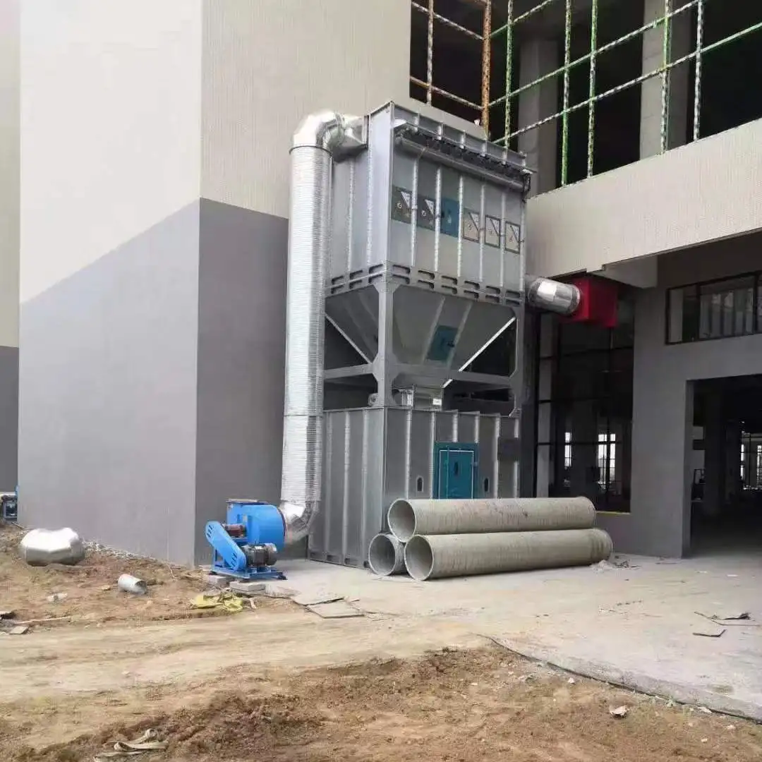 Factory Flooring Plant Woodworking Dust Collector Sawdust Recycling Central Dust Removal For Wood Processing Wooden Door