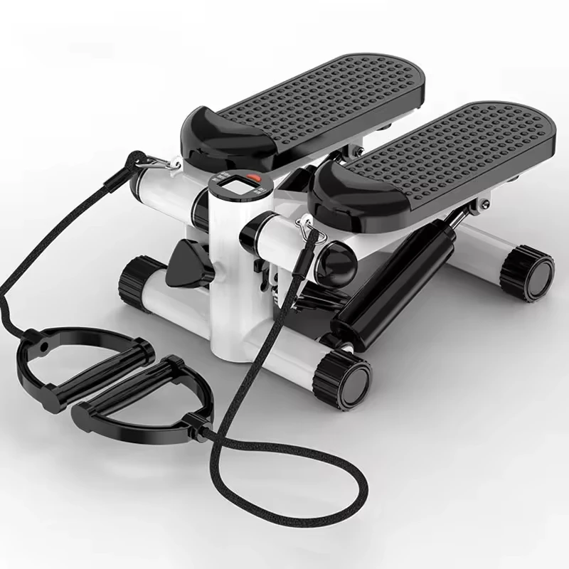 Home Fitness Equipment Black Stepper Mini Workout Up-Down Stepper Exercise Machine