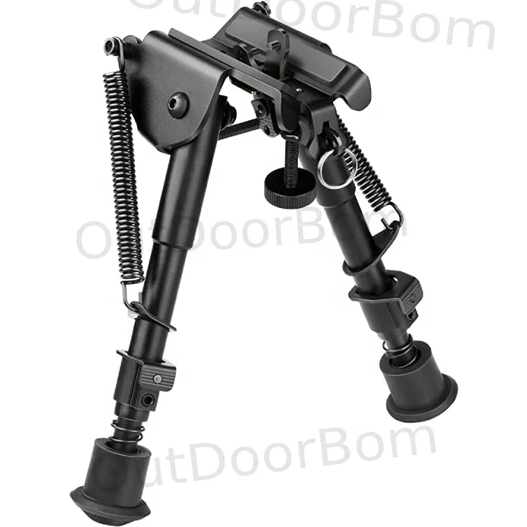 Outdoor Steel Rack 6-9 Inch Adjustable Super Duty Camera Tactical Bipod