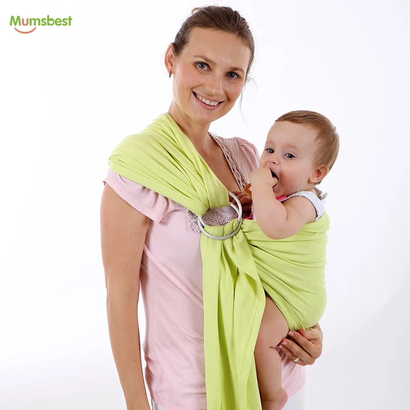 
Hot Sale Breathable Foldable Baby Wrap Carrier Aluminum Ring 