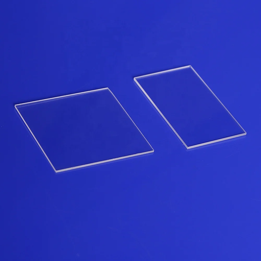 Factory Wholesale Customized Transparent Quartz Glass plate Clear quartz Plate