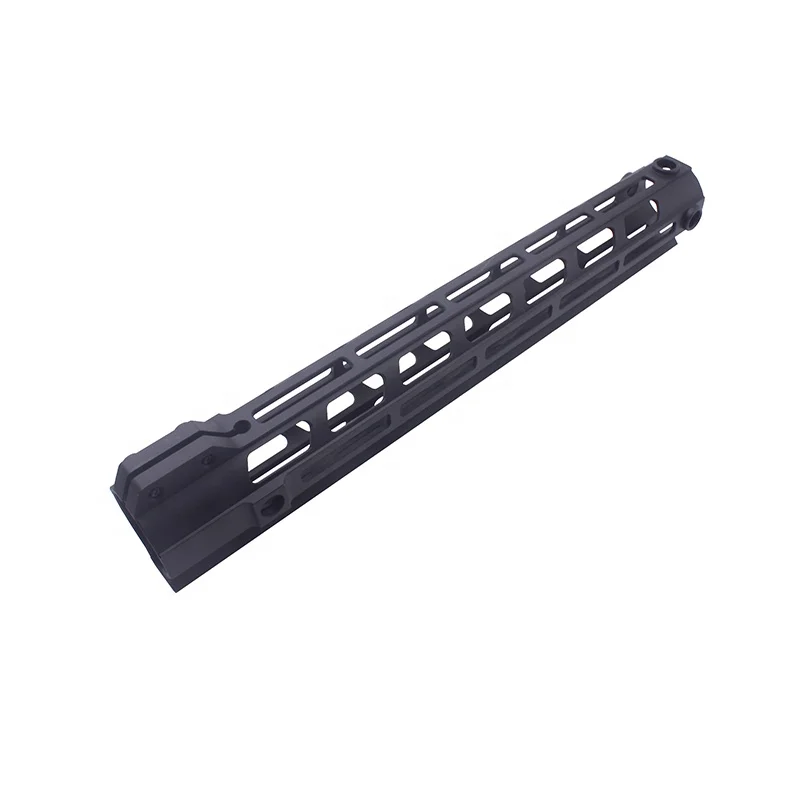  AR15 free float mlok handguard 7 9 10 12 13 15 дюймов со стальной цилиндрической гайкой для m4 винтовки ar тактические охотничьи