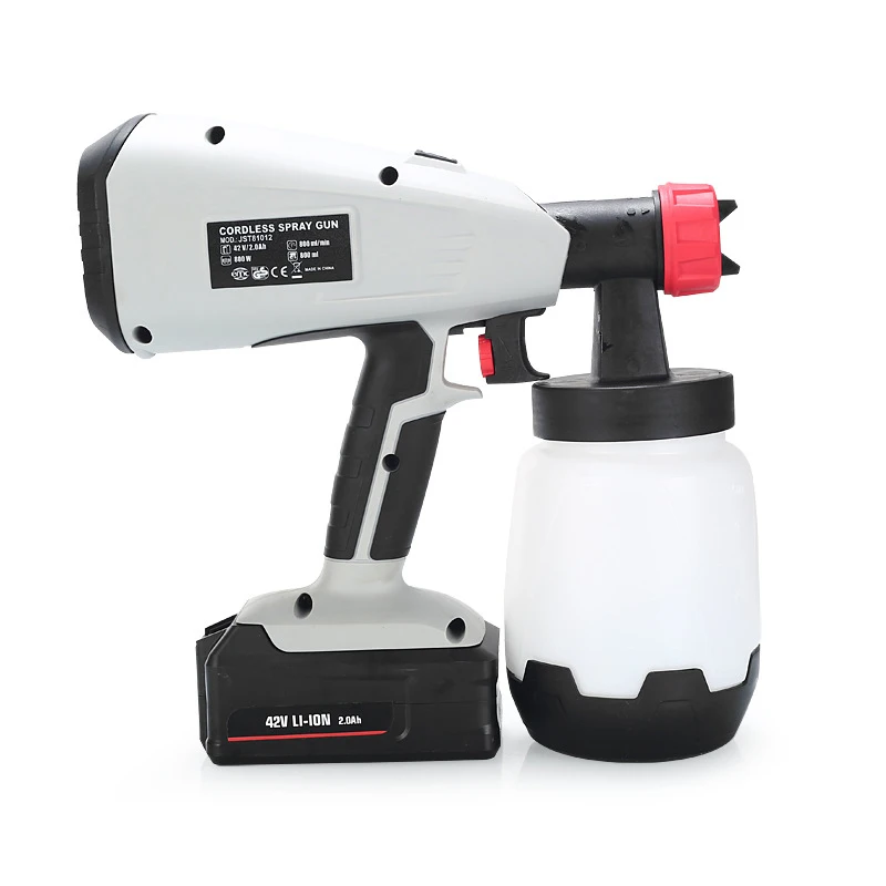42v Wireless Cordless Spray Battery Gun Multifunction Charging Mode Electric Home Improvement