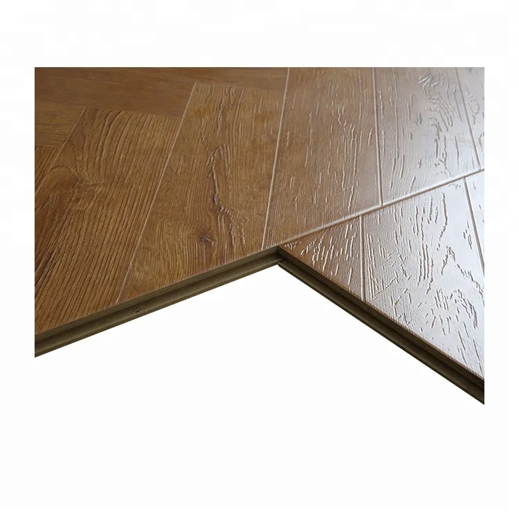 Factory Price Parquet   7mm 8mm Waterproof Hdf Grey Color High Gloss   Laminate Flooring AC3 AC4