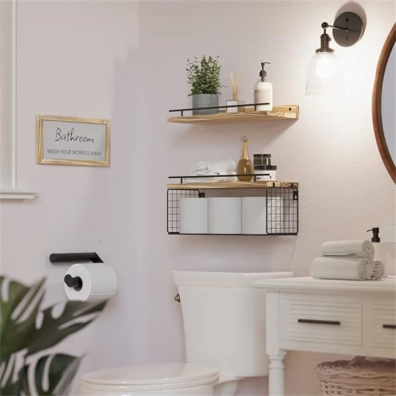 Movable wall frame white 1 suite 3 bedrooms, kitchen, living room, bathroom Floating Shelf