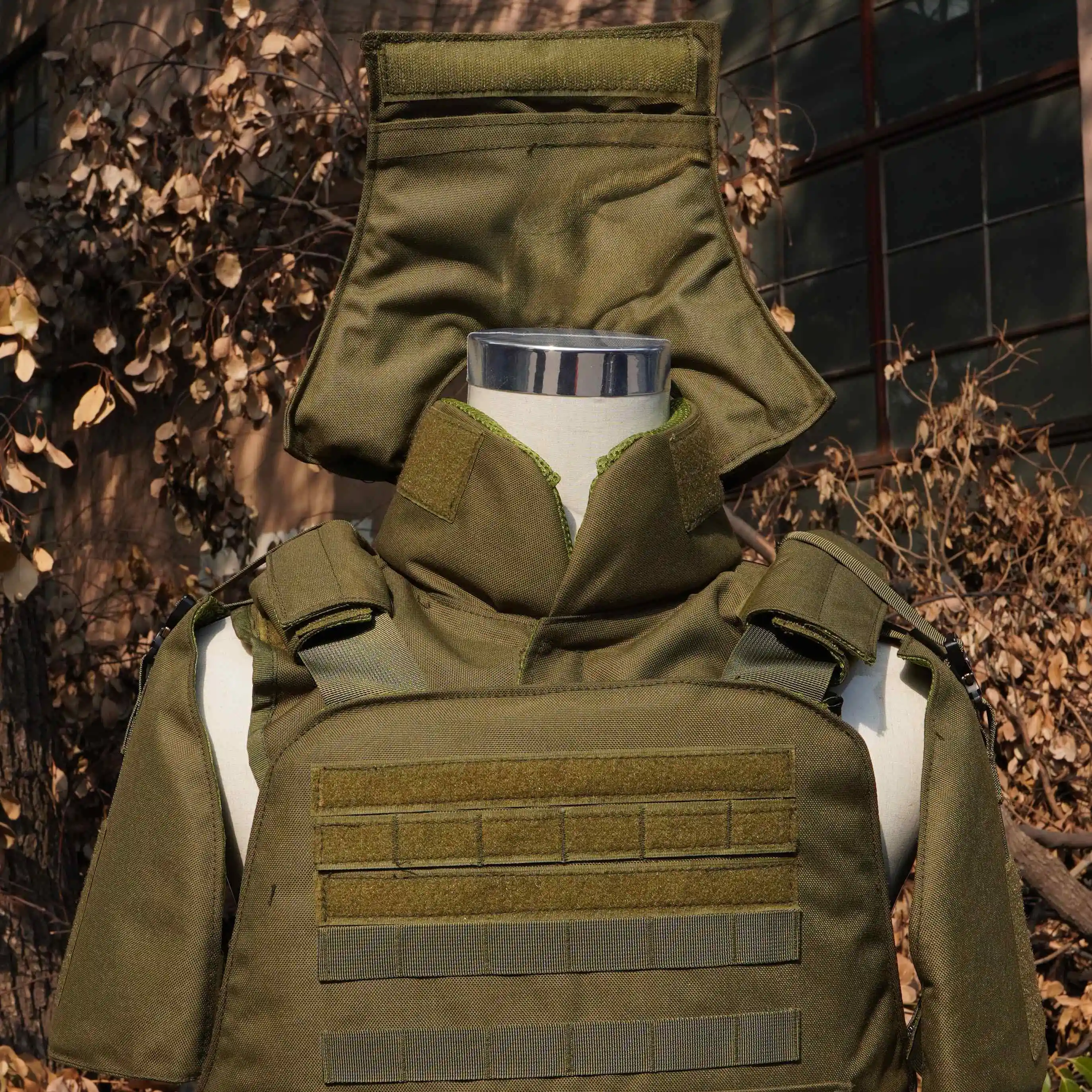 Protect U Armor Full Body Vest Laser Cut Molle System Tactic Body Camouflage Quick Release Plate Carrier Vest With Soft Plate