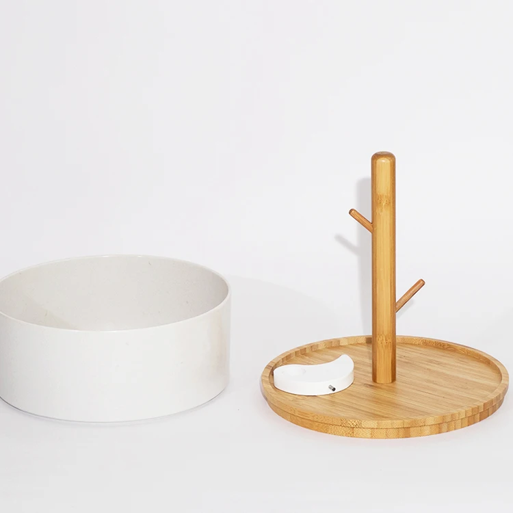 Desk Organizer Office Organizer Multi-Purpose Natural Bamboo Fiber Jewelry storage box Jewelry Organizer