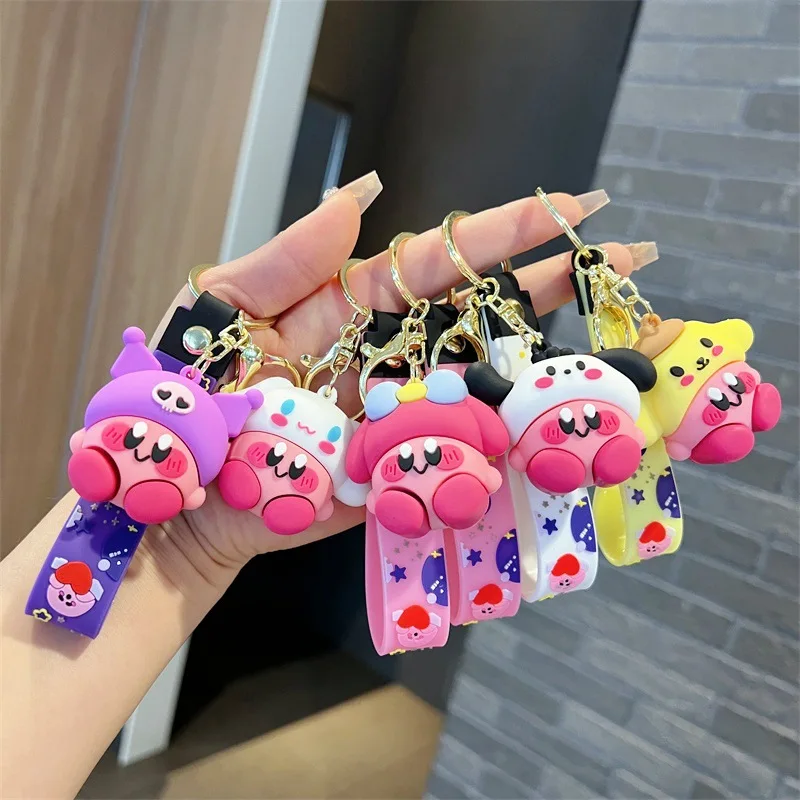 Брелок Kitty Kirby с мультяшным персонажем