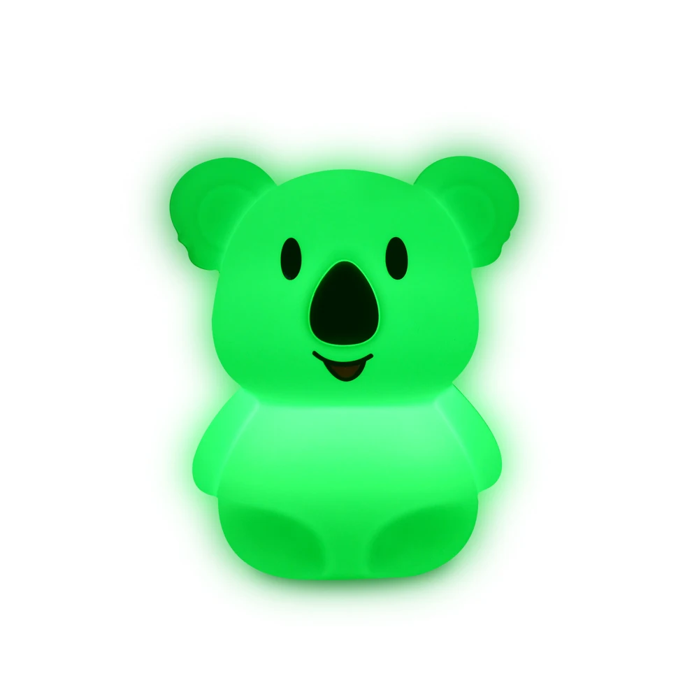 New 3D Koala Commercial Lighting Creative Cartoon Color Changing Remote Control Baby Liverpool LED lamp