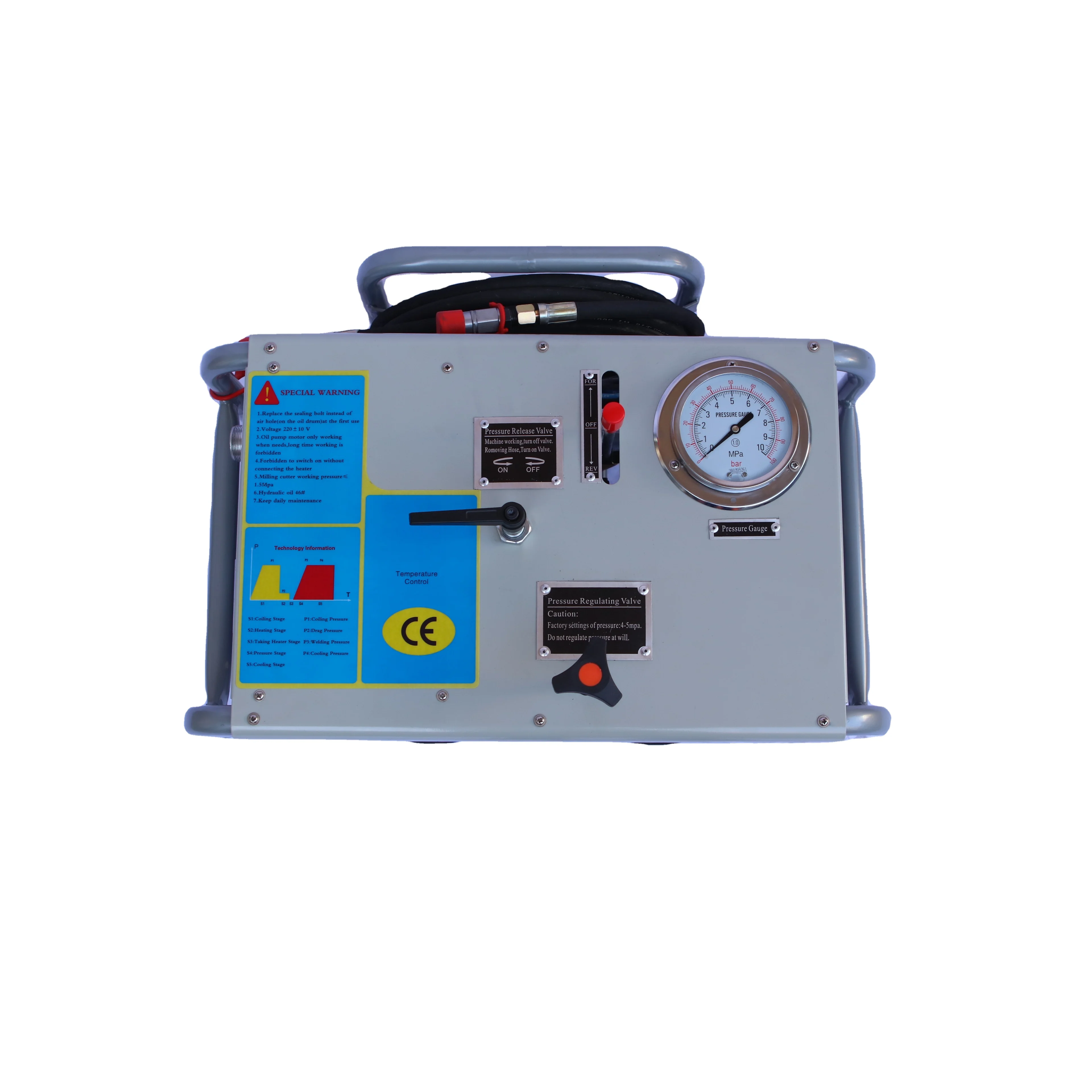 Hydraulic Can Make People Like the Product HD-YY630 Butt Welding Machine