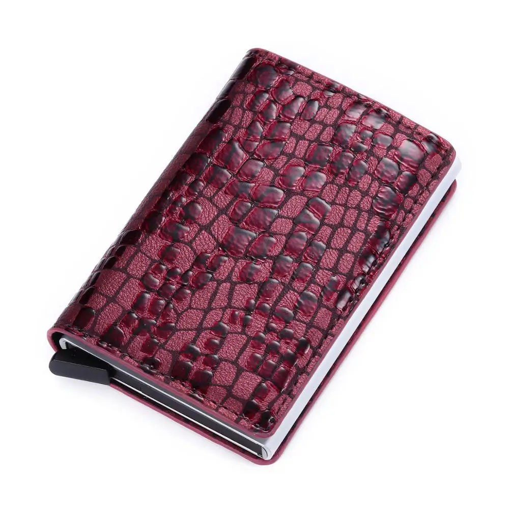 Slim Aluminum RFID Credit card Holder with integrated card pop-up Technology Secure your Credit Cards with Style