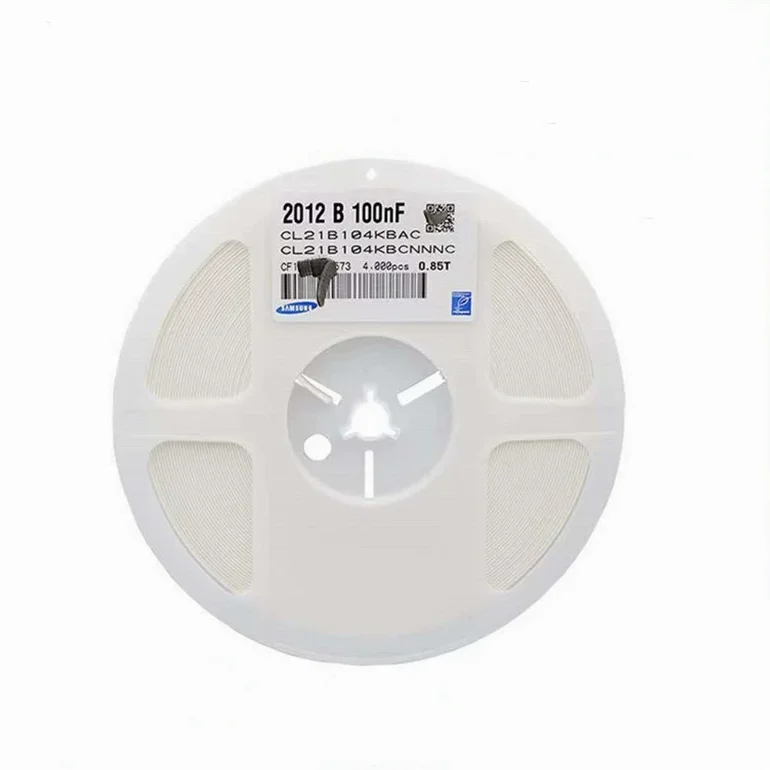 Original chip capacitor SMD 0603 0402 0805 1206 104K 50V 100NF 0.1UF Ceramic capacitor chip resistor 0603 104K