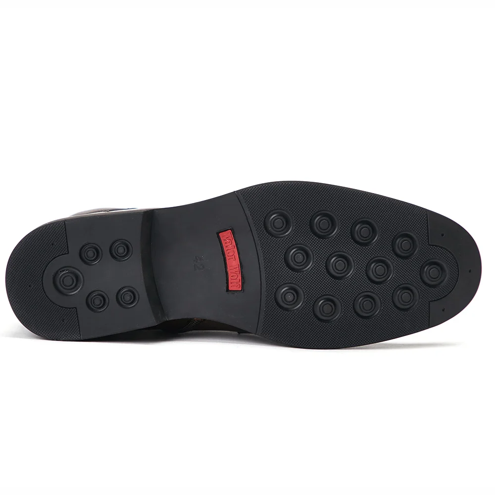 
2020 European style party casual handmade pointed toe genuine leather mens boots italian dress shoes for men 