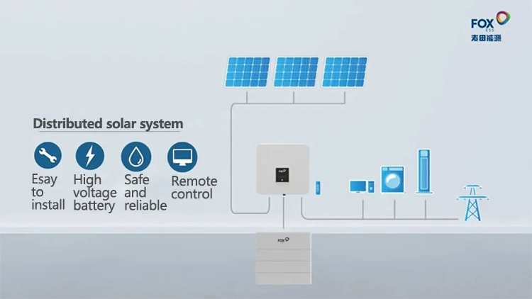 Hybrid wechselrichter FOX ESS inverter hybrid 6kw 6000w single phase H1-6.0-E on off grid solar inverter