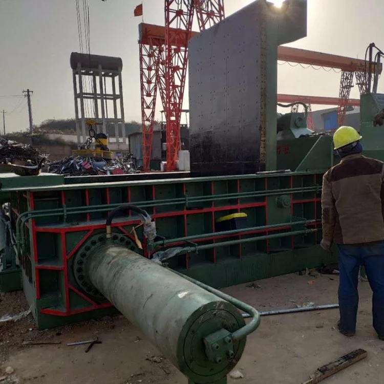 Good prices china small y81-250 mobile metal hydraulic aluminum scrap metal car body baler machine for sale