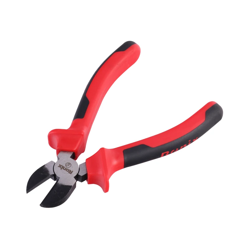 Ronix Model RH-1276/RH-1278 Hand Tools Wholesale custom High carbon steel 6 7 inch  diagonal needle nose cutting plier