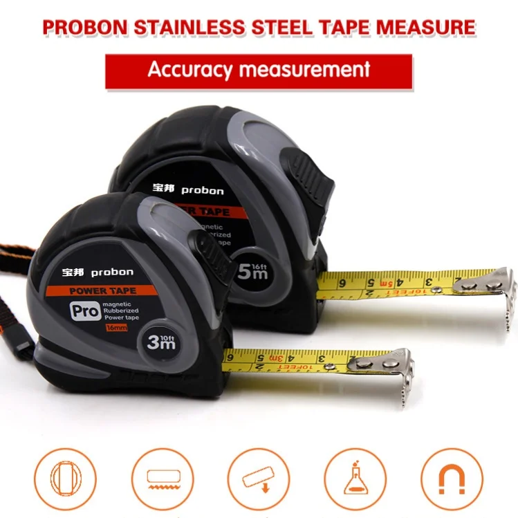 Professional customization  industrial grade steel tape measure stainless steel tape measure
