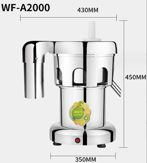 Commercial A3000 extractors multi-function fruit juice extracteurs de jus fcommercial de grande capacity