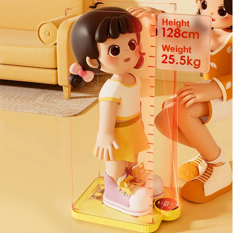 Kids Multi-functional  Height and Weight Scale  Bluetooth Electronic Digital Weight Scale 180KG
