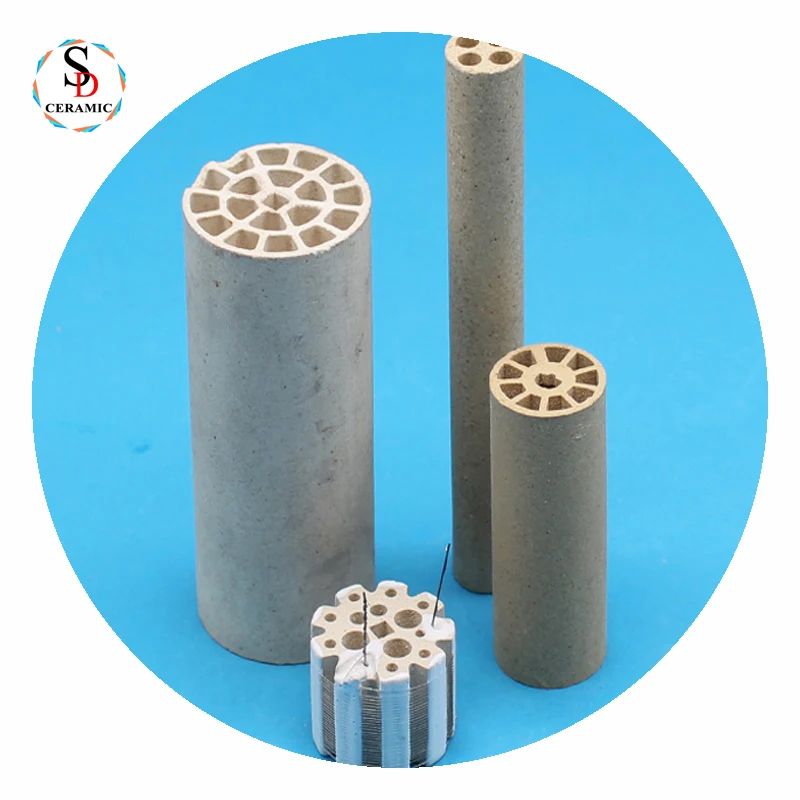 Cordierite Ceramic Heater Heating Core For Hot Air Gun Honeycomb Ceramic Heater Core