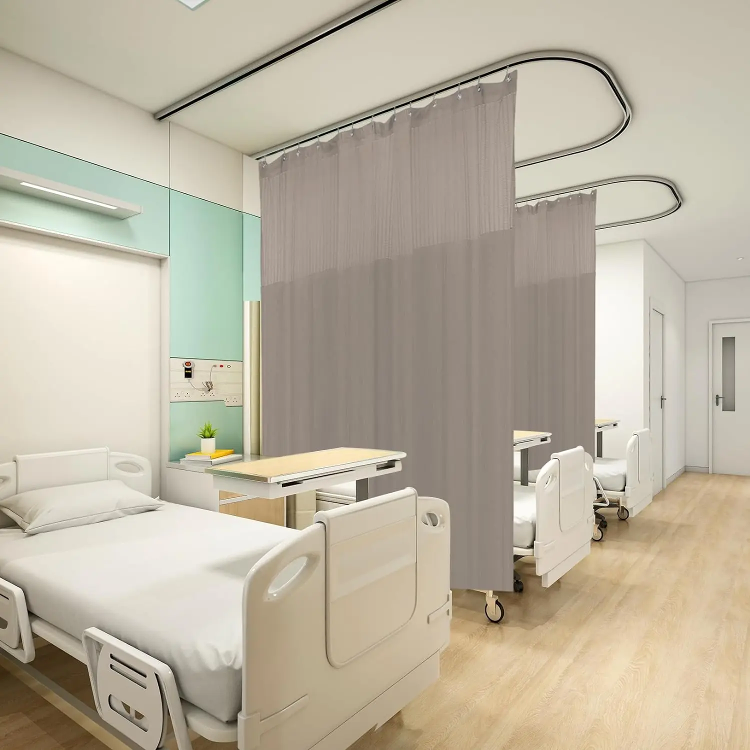 Неотъемлемая огнестойкая перегородка для штор