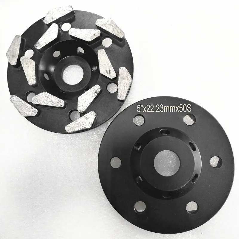 5inch Metal Diamond Grinding Cup Wheel With 14 segments For Floor Grinding