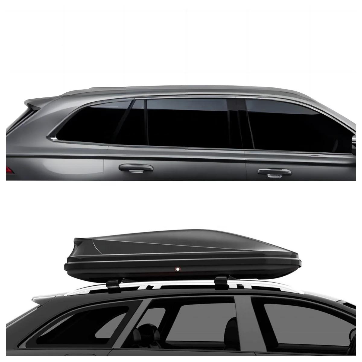 280L 400L 700L ABS Rooftop Cargo Box  Plastic Roof Top Boxes Car Roof Box