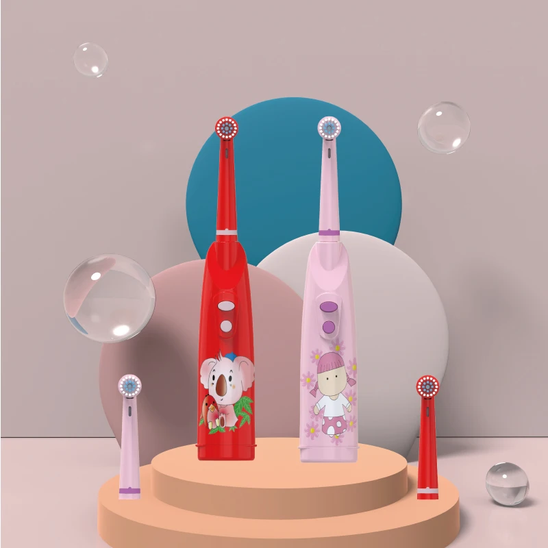 Private Label Toothbrush Manufacturers Kids Colorful  Rainbow Toddler Toys Tooth Brushes