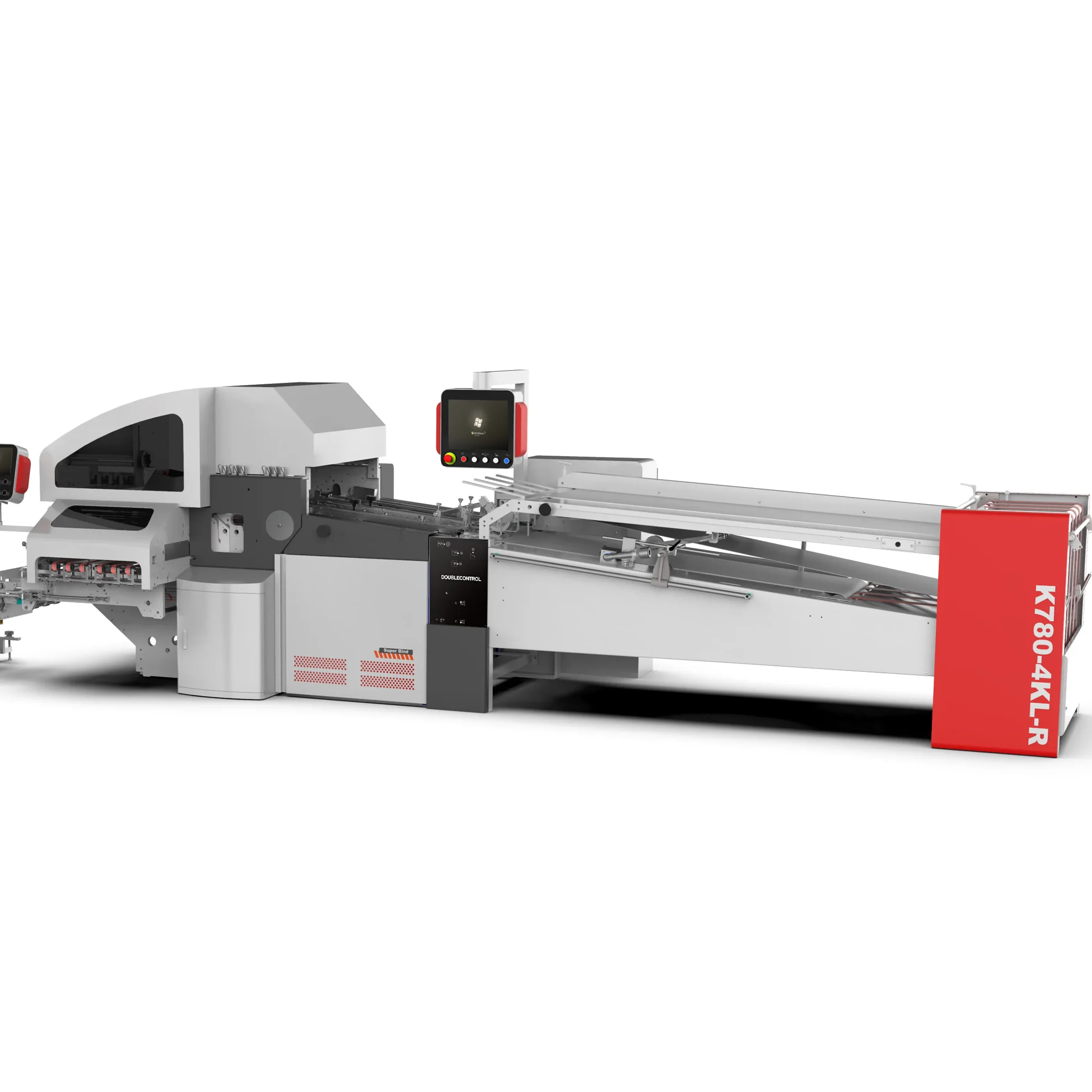 K780-4KL-R Paper Folding Machine With Round Pile Feeder Machine For Hardcover Book Folding Equipment