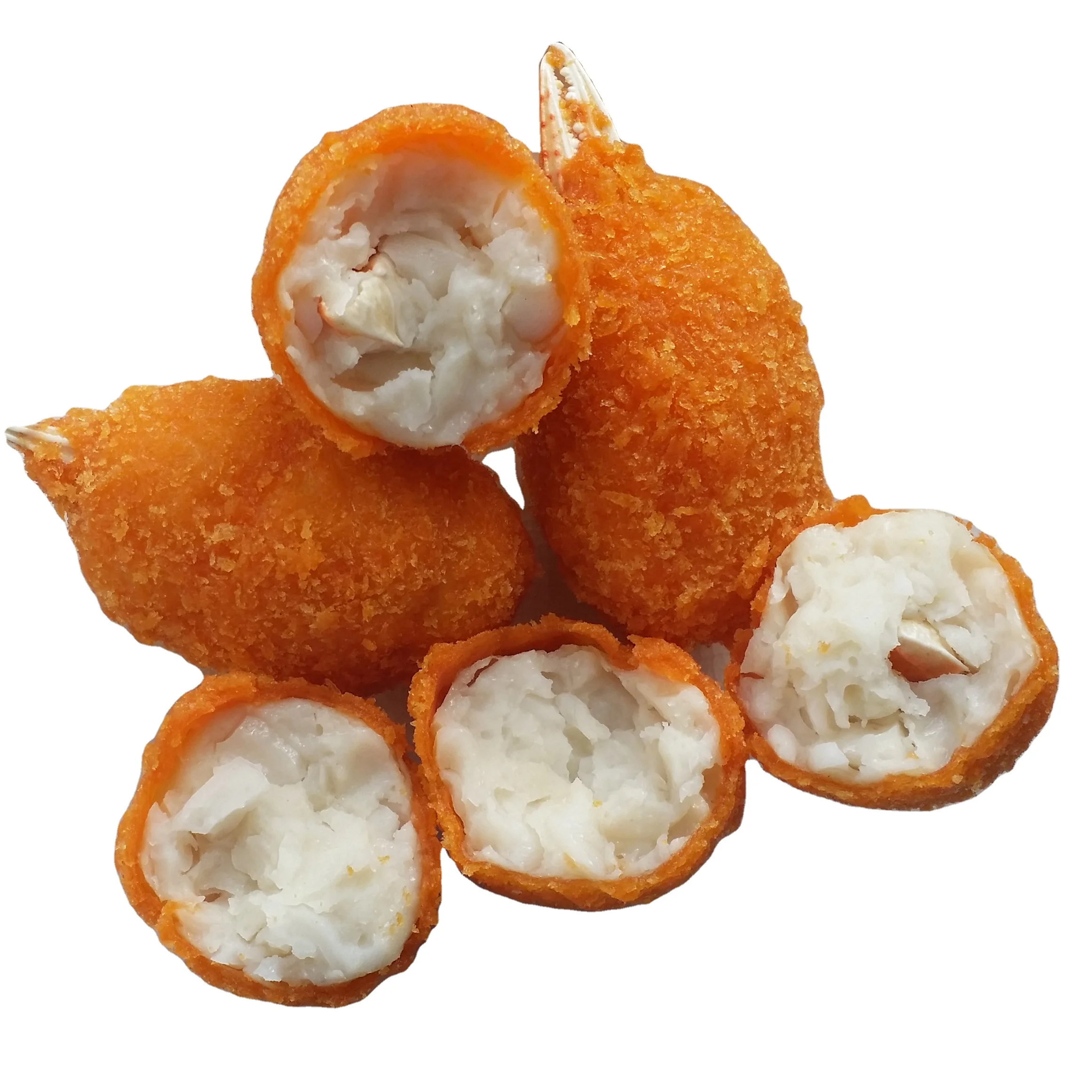 Frozen surimi breaded crab claws/surimi product