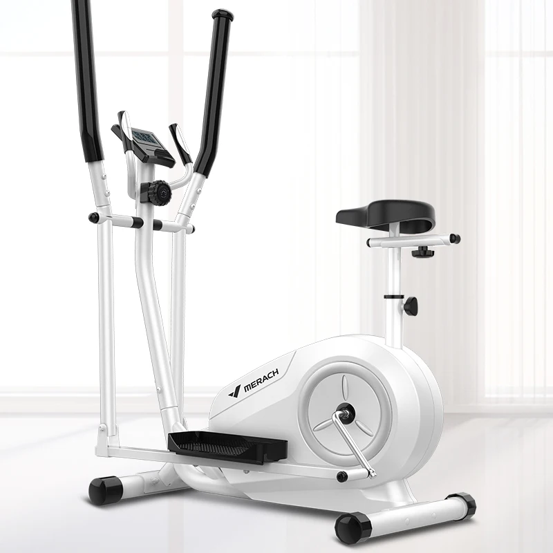 MERACH Steppers Cross Trainer Machines Cardio Work Out Elliptical Stepper Indoor Trainer Elliptical Machines Exercise